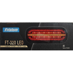 Žibintas LED Fristom FT-320 DI su bėgančiu posūkio signalu