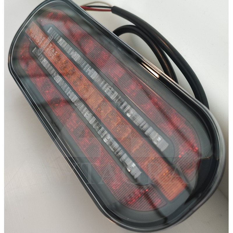 Žibintas LED Fristom FT-320 DI su bėgančiu posūkio signalu