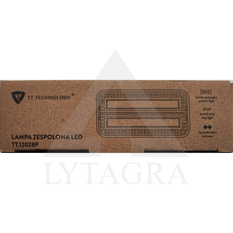 Žibintas LED su bėgančiu posūkiu TT Technology 12028 12/24V