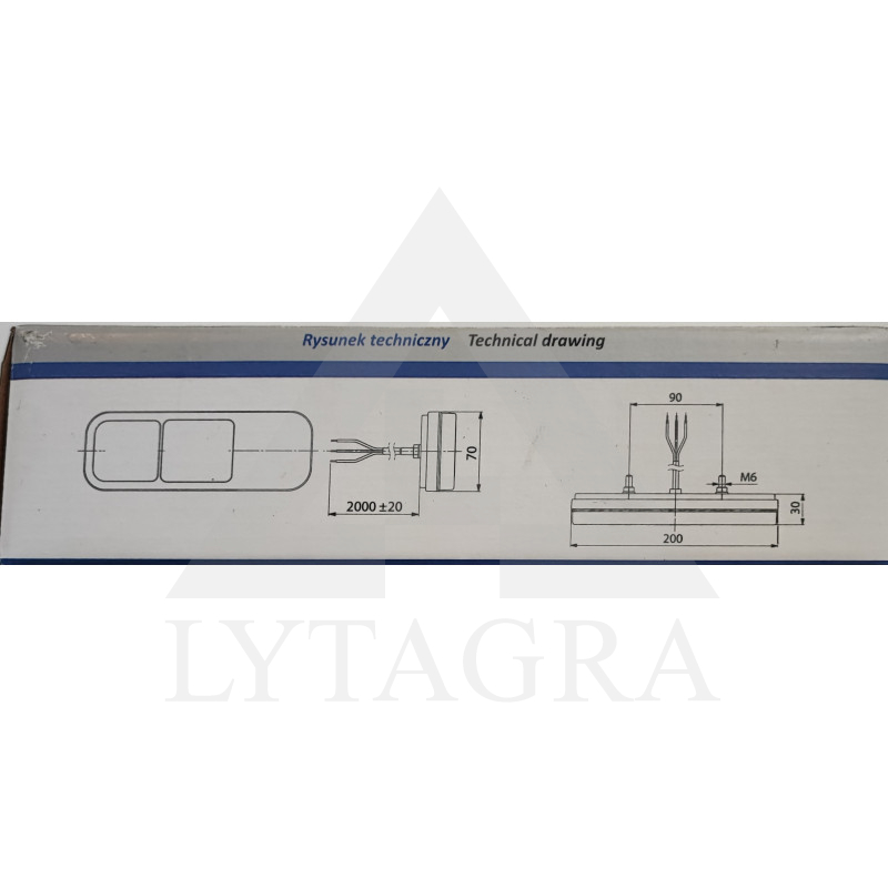 Žibintas LED Horpol LZD2831 12/24V