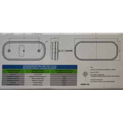 Žibintas LED Fristom FT-230 COF DI 12/24V
