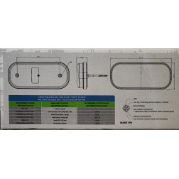 Žibintas LED Fristom FT-230 PM DI 12/24V