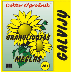 Granuliuotas galvijų mėšlas 20l.