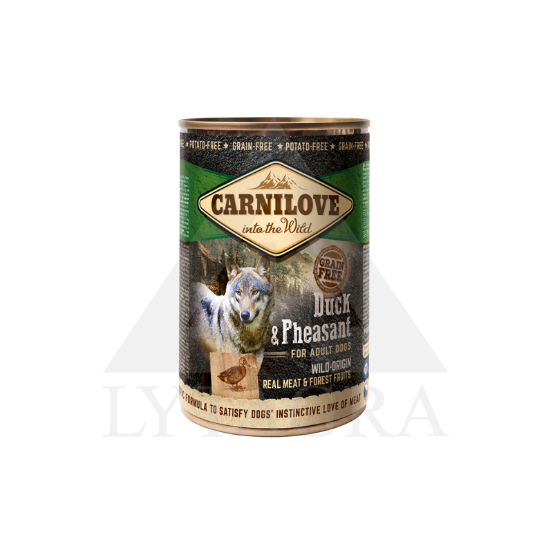 Carnilove konservai šunims Wild Meat Duck&Pheasant 400 g