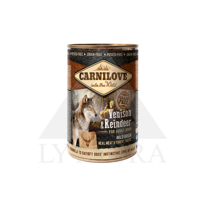 Carnilove konservai šunims Wild Meat Venison&Reindeer 400 g