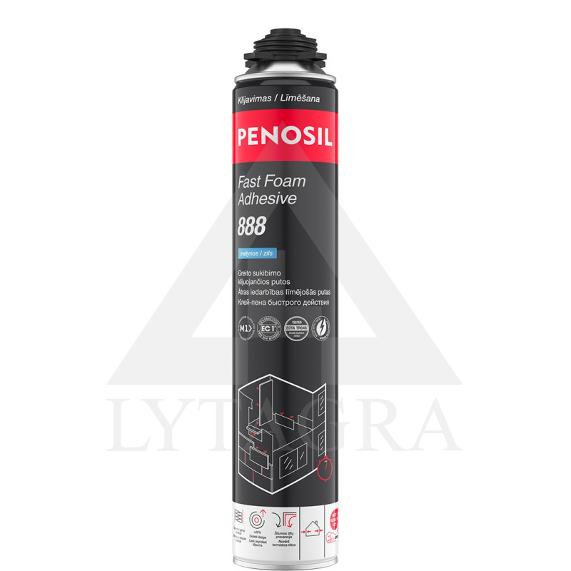 Putos klijai Fast Foam Adhesive 888, 830ml Penosil