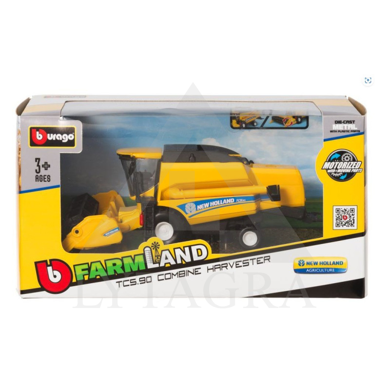 636657 ŽAISLAS NEW HOLLAND KOMBAINAS