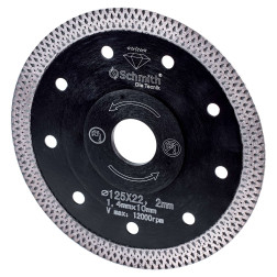 Deimantinis diskas 125x1,4x10x22,2mm  / Schmith SDSS-02
