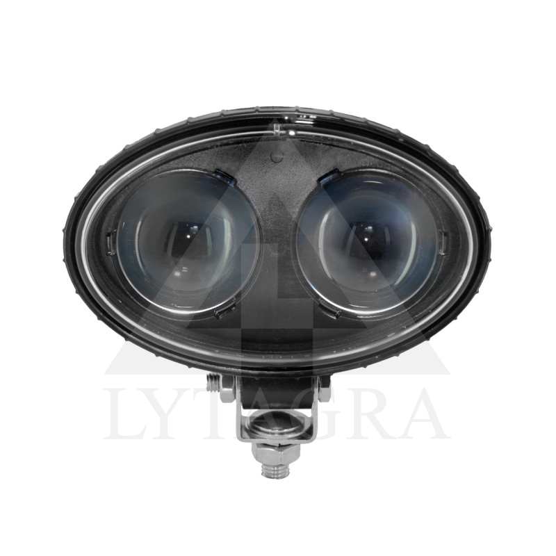 LED krautuvų žibintas 10-80V  mėlyno siauro spindulio