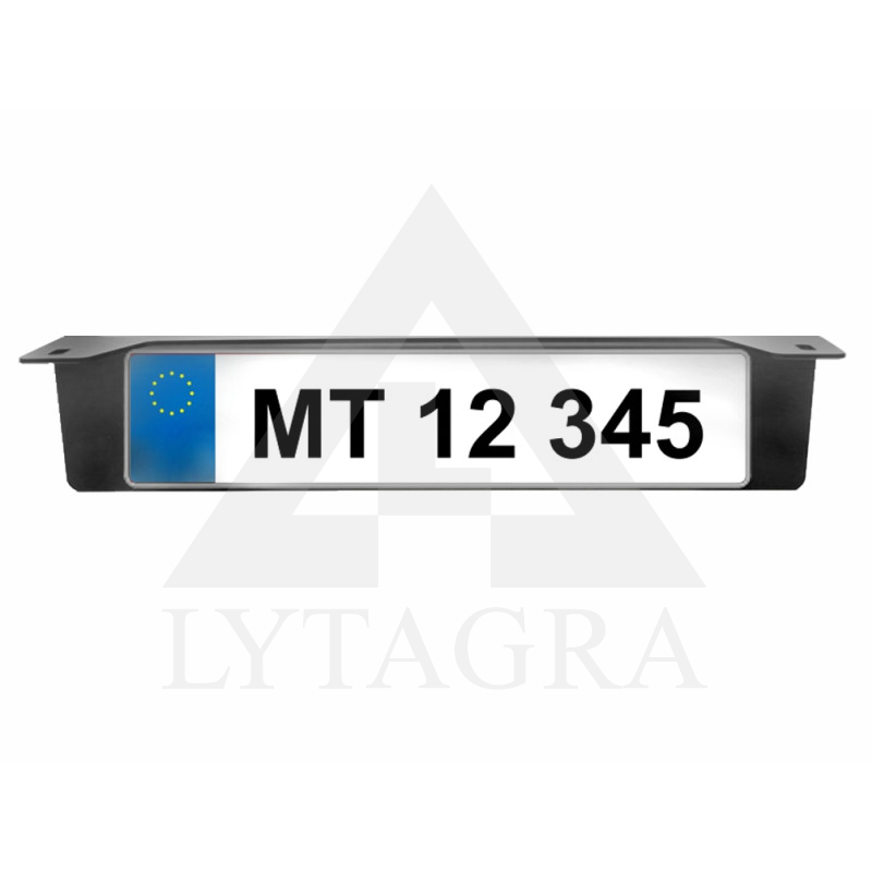 Laikiklis, LED žibinto ir valstybinio numerio (juodas)
