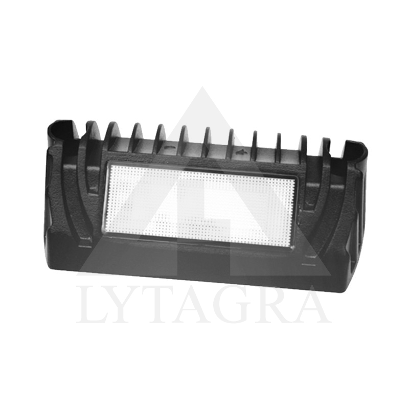 LED auto aplinkos žibintas 18W, 1000lm  (6x3W, platus spindulys), 11,8cm