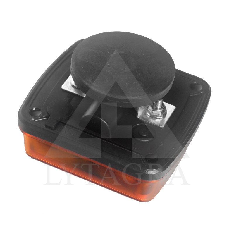 LED švyturėlių pakraunamas komplektas, oranžinis, belaidis, magnetinis