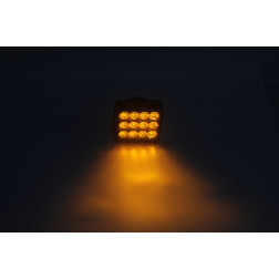 LED švyturėlių pakraunamas komplektas, oranžinis, belaidis, magnetinis