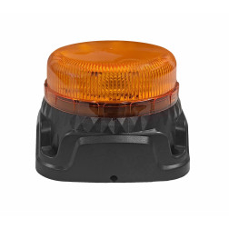 LED švyturėlis oranžinis, su atbulinės eigos garsiniu signalu (prisukamas) 12-24 V