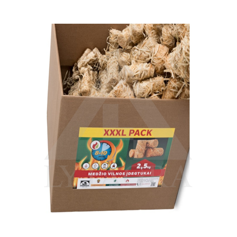 MEDŽIO VILNOS ĮDEGTUKAI 2,5KG (200 vnt.)