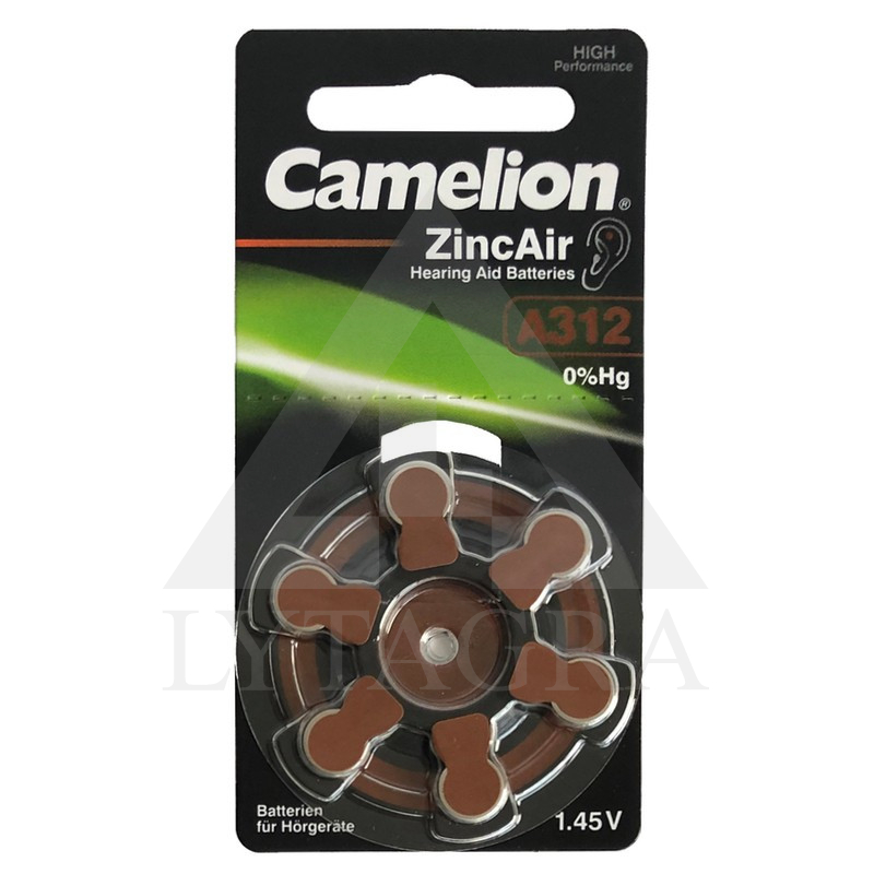 Elem. „CAMELION" A312/DA312/ZL312, 6 vnt.