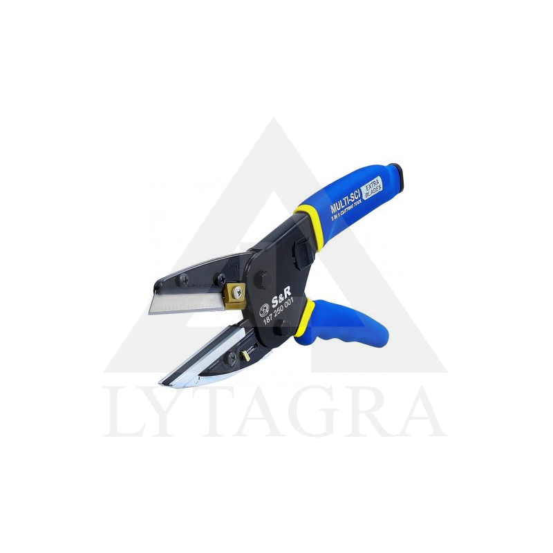 Universalio žirklės su keičiamais ašmenimis 250 mm / S&R 187250001