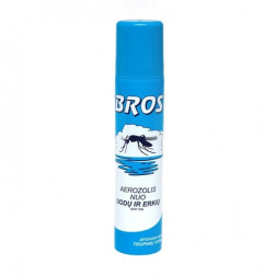 Aerolis nuo uodų ir erkių Bros 90 ml