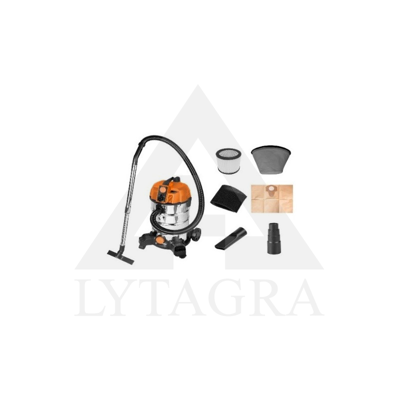 Dulkiu siurblys 1600W, 35l