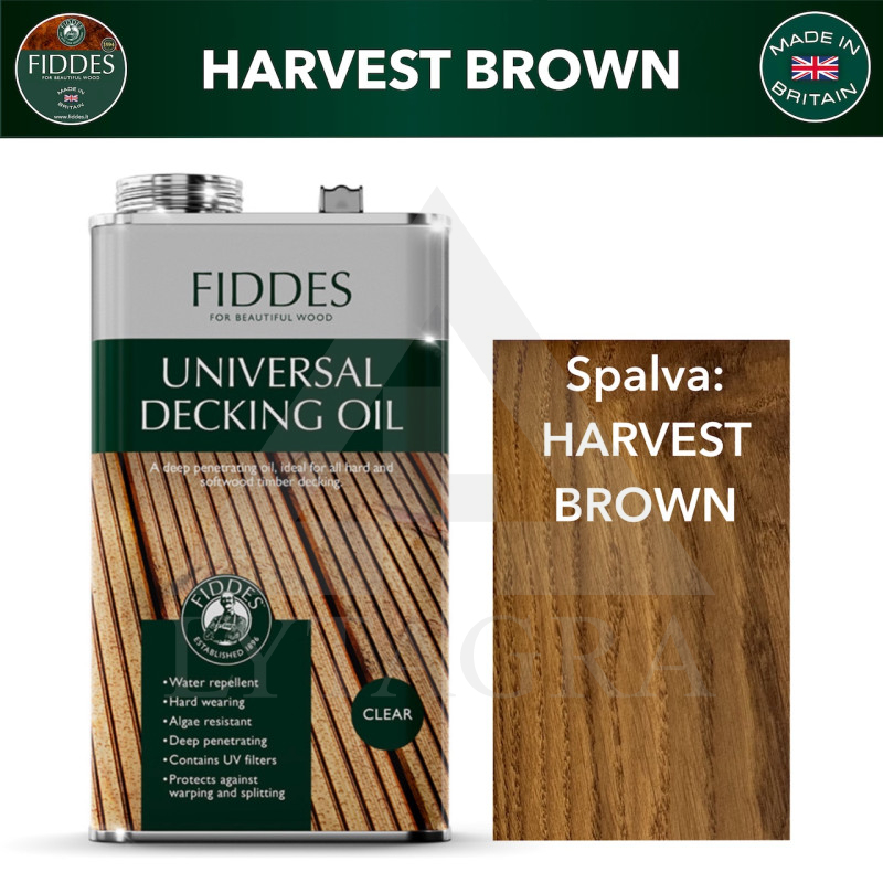 5931 TERASŲ ALYVA FIDDES SP HARVEST BROWN 5L