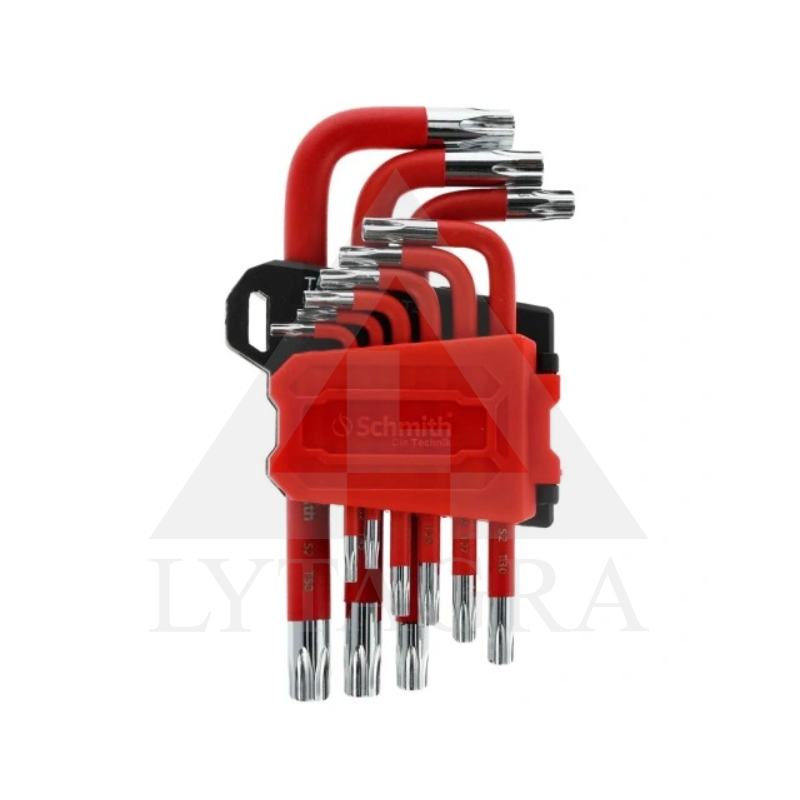 Raktų kompl. 9vnt. TORX  / Schmith SCH01I05015
