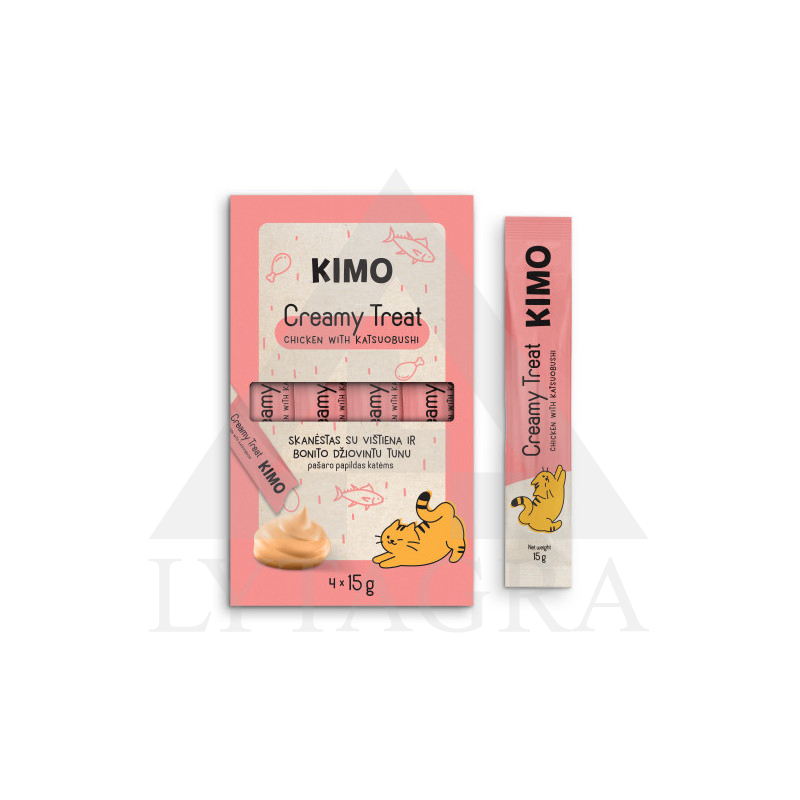 Skanėstai katėms Kimo Cat Creamy su vištiena 60 g