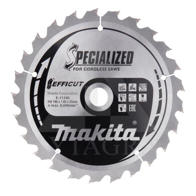 Pjovimo diskas medienai Makita E-11140