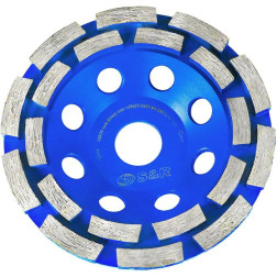 Deimantinis šlifavimo diskas 125mm /  plytoms, akmeniui, betonui / SR 252980125
