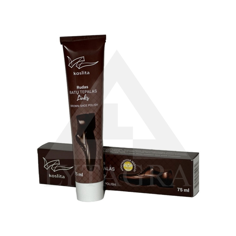 Batų tepalas LIUKS rudas, 75 ml