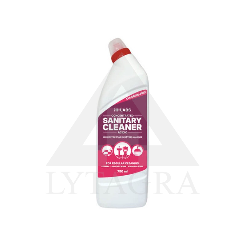 Koncentruotas valiklis sanitarinėms patalpoms Hi-Labs 750 ml