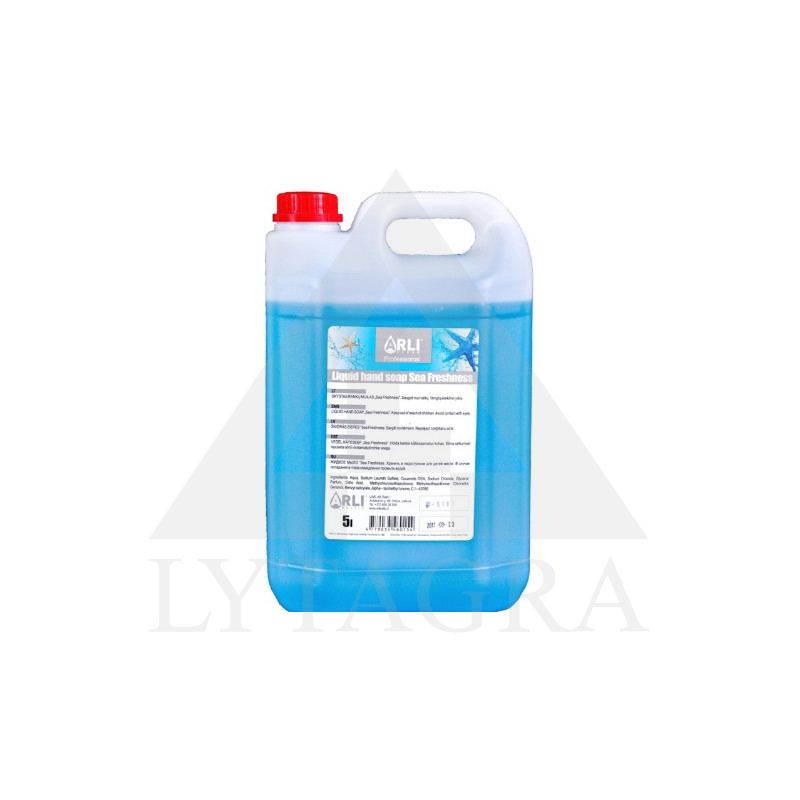 Skystas muilas ARLI CLEAN fresh sea, 5L