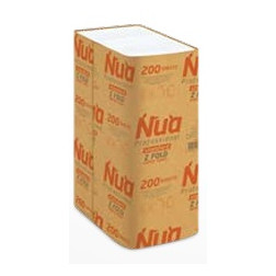 Popierinis rankšluostis NUA Lila V Fold  200 lapelių