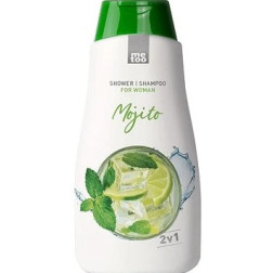 dušo gelis ir šampūnas moterims MeToo Mojito , 500 ml
