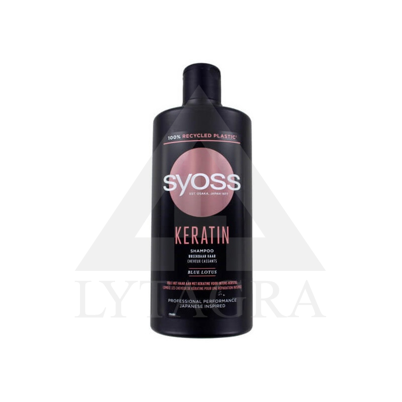 Plaukų šampūnas KERATIN Syoss 440ml