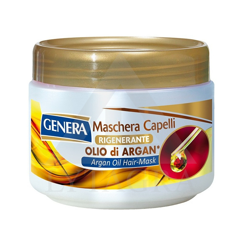 Plaukų kaukė su argano aliejumi "Genera", 500 ml