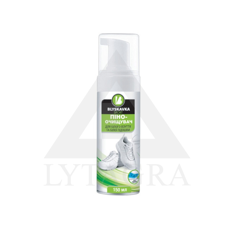 Batų valymo putos baltai avalynei "BLYSKAVKA Sport" 150 ml