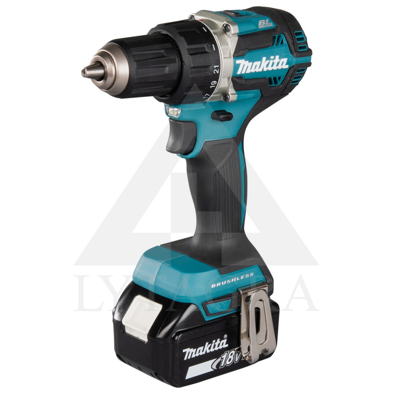 Akumuliatorinis gręžtuvas Makita DDF484RTJ 18V 2 x 5.0 Ah