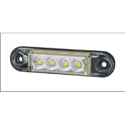 ŽIBINTAS LED LD 2327 12/24V BALT. 0522327