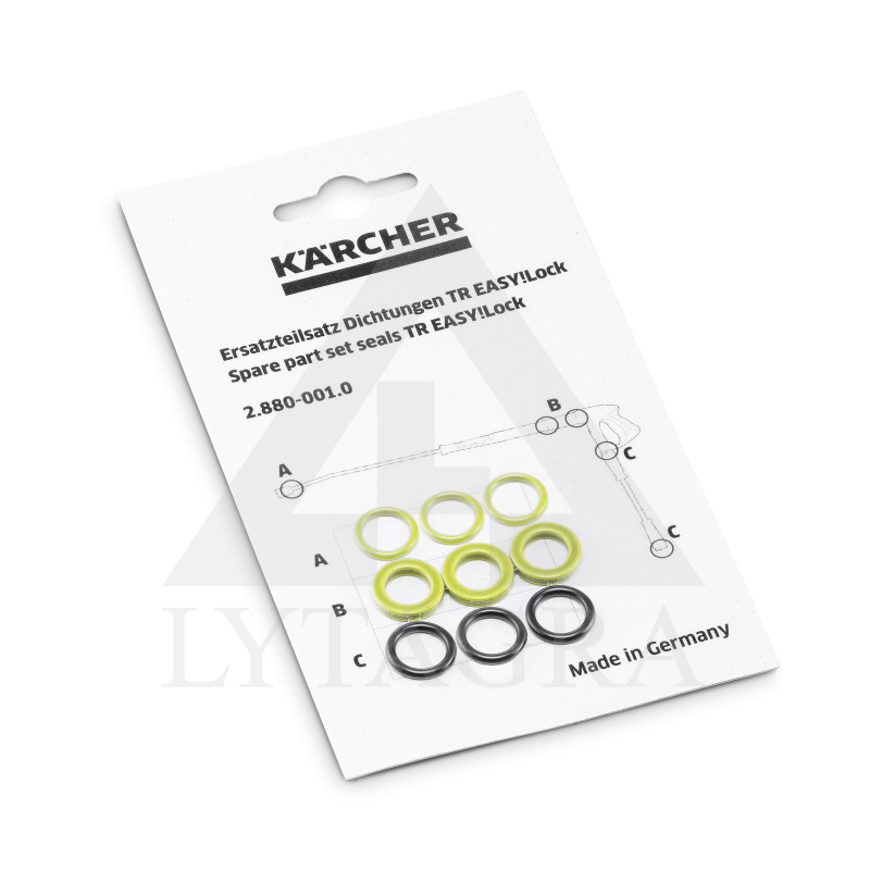 Tarpinių komplektas KARCHER 2.880-001.0 EasyLock, 9 vnt
