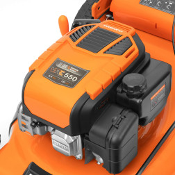 Benzininė vejapjovė savaeigė DAEWOO DLM 50SPE 46cm su elektriniu starteriu