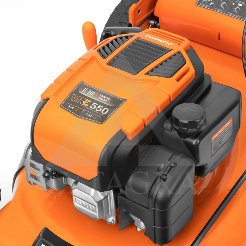 Benzininė vejapjovė savaeigė DAEWOO DLM 50SPE 46cm su elektriniu starteriu