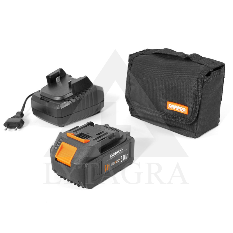 Akumuliatorinis kultivatorius DAEWOO DAT 2021Li SET 21 V Akumuliatorinis kultivatorius DAEWOO DAT 2021Li SET 21 V