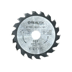 Pjovimo diskas medienai Realtek 63488701 125x22.23x18T