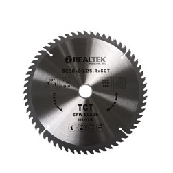 Pjovimo diskas medienai Realtek 63488710 250x30/25.4x60T
