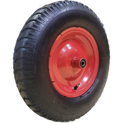 Pripučiamas ratas 8PR sluoksnių PN 4.00-8 su 12mm ašimi EM3