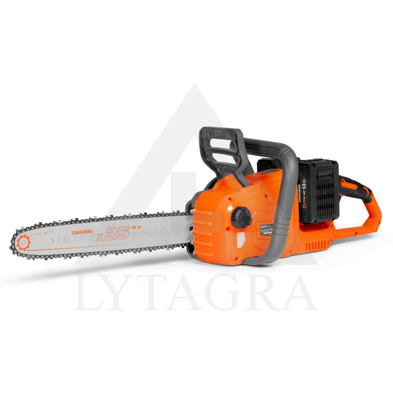 Akumuliatorinis grandininis pjūklas DAEWOO DACS 1642Li SET 42 V