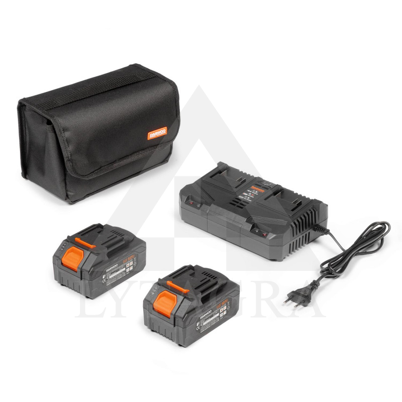 Akumuliatorinis grandininis pjūklas DAEWOO DACS 1642Li SET 42 V