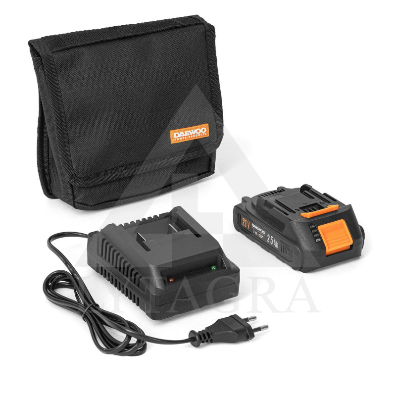 Akumuliatorinės gyvatvorių žirklės DAEWOO DAHT 1621Li SET  21 V