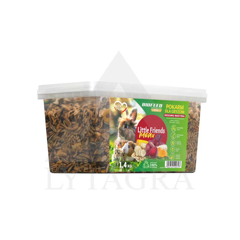 1,4 kg MAISTAS TIUŠIAMS IR GRAUŽIKAMS SU DARŽ.