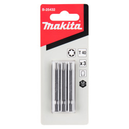 Sukimo antgalis MAKITA B-25432 T40 x 50 mm (3 vnt)